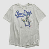Colorado Rockies 1991 T-shirt White Vintage