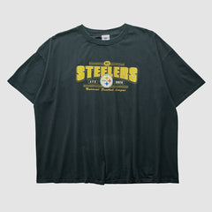 Pittsburgh Steelers NFL 2000s T-shirt - Black Vintage discount