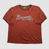 Atlanta Braves 2000s T-shirt Red Vintage