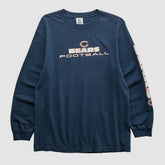 Chicago Bears NFL 2010s Long Sleeve T-shirt - Navy Vintage online
