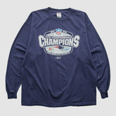 New England Patriots Delta 2004 Long Sleeve T-shirt - Navy Vintage outlet