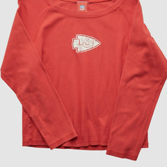 Kansas City Chiefs NFL 2000s Long Sleeve T-shirt - Red Vintage outlet