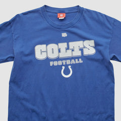 Indianapolis Colts NFL 2000s Long Sleeve T-shirt - Blue Vintage on sale