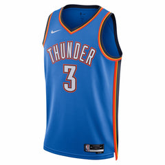 Jared McCain Oklahoma City Thunder Unisex Swingman Jersey - Icon Edition - Blue discount