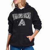 Arizona Diamondbacks Starter Women's Lace Team Lockup Fleece Hoodie Black