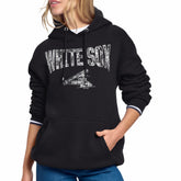 Chicago White Sox Starter Women's Lace Team Lockup Fleece Hoodie Black