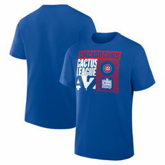 Chicago Cubs 2026 Spring Training True Icon T-Shirt Royal