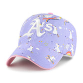 Athletics Girls Youth Unicorn Clean Up Adjustable Hat Lavender