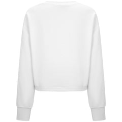 Kansas City Royals Levelwear Women's Judd Cornerstone Cropped Sweatshirt White