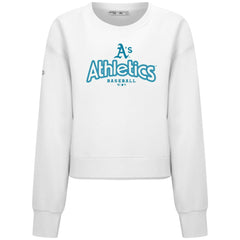 Athletics Levelwear Women's Judd Cornerstone Cropped Sweatshirt White