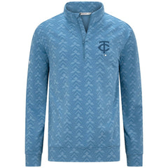 Minnesota Twins Levelwear Chameleon Quarter-Zip Pullover Blue