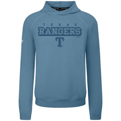 Texas Rangers Levelwear Mandate Tri-Blend Hoodie Blue