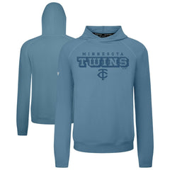 Minnesota Twins Levelwear Mandate Tri-Blend Hoodie Blue
