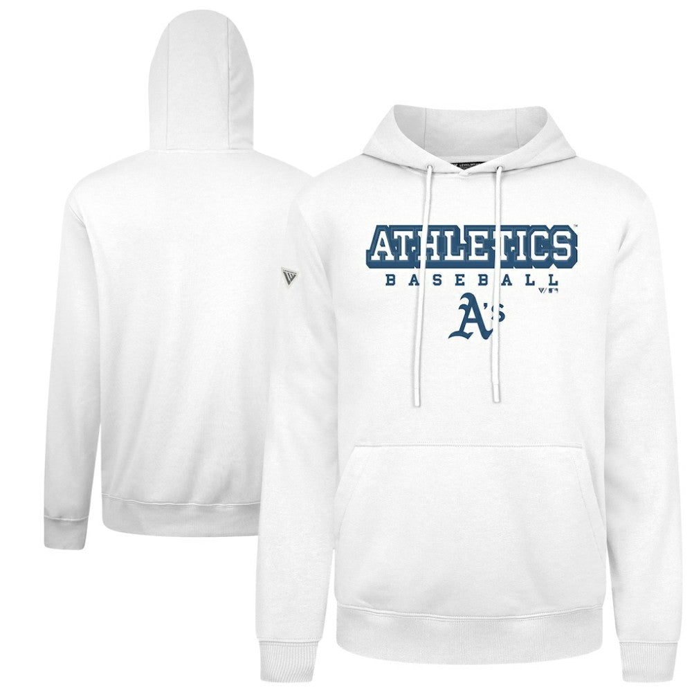 Athletics Levelwear Podium Hoodie White
