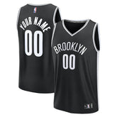 Brooklyn Nets Fast Break Custom Jersey - Icon Edition - Black shop