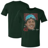 Quinn Hughes US Men's Hockey 500 Level Goggles T-Shirt - Forest Green T-shirts