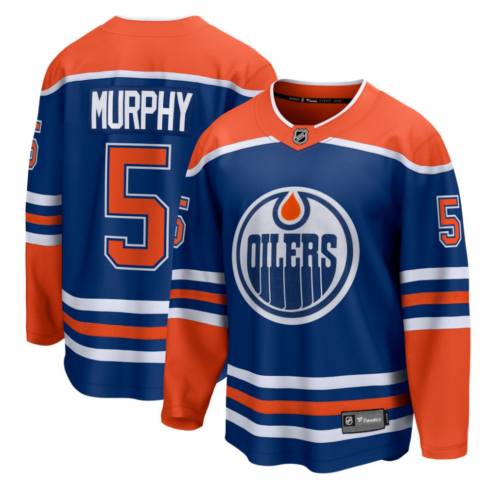 Connor Murphy Edmonton Oilers Fanatics Home Breakaway Jersey - Royal Jerseys