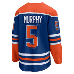 Connor Murphy Edmonton Oilers Fanatics Home Breakaway Jersey - Royal Jerseys
