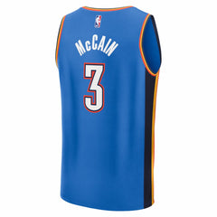 Jared McCain Oklahoma City Thunder Fast Break Replica Jersey - Icon Edition - Blue shop