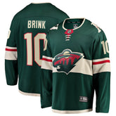 Bobby Brink Minnesota Wild Fanatics Home Breakaway Jersey - Green Jerseys
