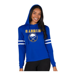 Buffalo Sabres Concepts Sport Women's Marathon Long-Sleeve Hooded T-Shirt - Royal T-shirts