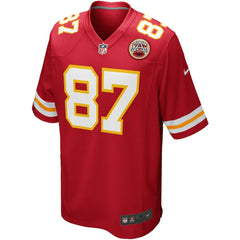 Travis Kelce Kansas City Chiefs Youth Game Jersey - Red sale