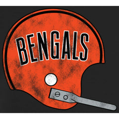 Cincinnati Bengals Throwback Logo Pullover Hoodie - Black discount