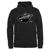 Minnesota Wild Rink Warrior Pullover Hoodie - Black Hoodies