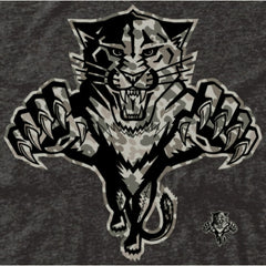 Men's Florida Panthers Black Rink Warrior Tri-Blend T-Shirt T-shirts