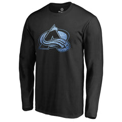 Colorado Avalanche Pond Hockey Long Sleeve T-Shirt - Black T-shirts