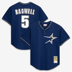 Jeff Bagwell Houston Astros Authentic Batting Practice Jersey Navy