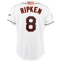 Cal Ripken Baltimore Orioles Home Authentic Jersey White