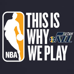 Utah Jazz This Is Why We Play Pullover Hoodie - Navy shop