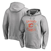 Calgary Flames Heritage Pullover Hoodie - Ash Hoodies