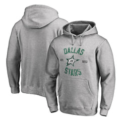 Dallas Stars Heritage Pullover Hoodie - Ash Hoodies