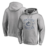 Vancouver Canucks Heritage Pullover Hoodie - Ash Hoodies