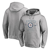 Winnipeg Jets Heritage Pullover Hoodie - Ash Hoodies