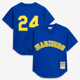 Ken Griffey Jr. Seattle Mariners Authentic Batting Practice Jersey Royal