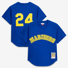 Ken Griffey Jr. Seattle Mariners Authentic Batting Practice Jersey Royal