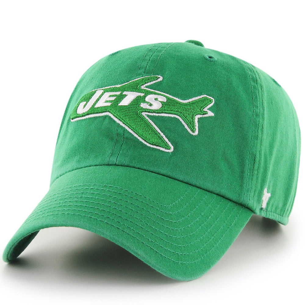 New York Jets '47 Historic Clean Up Adjustable Hat - Kelly Green on sale