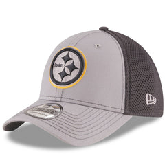 Pittsburgh Steelers New Era Grayed Out Neo 2 39THIRTY Flex Hat - Gray/Graphite for sale