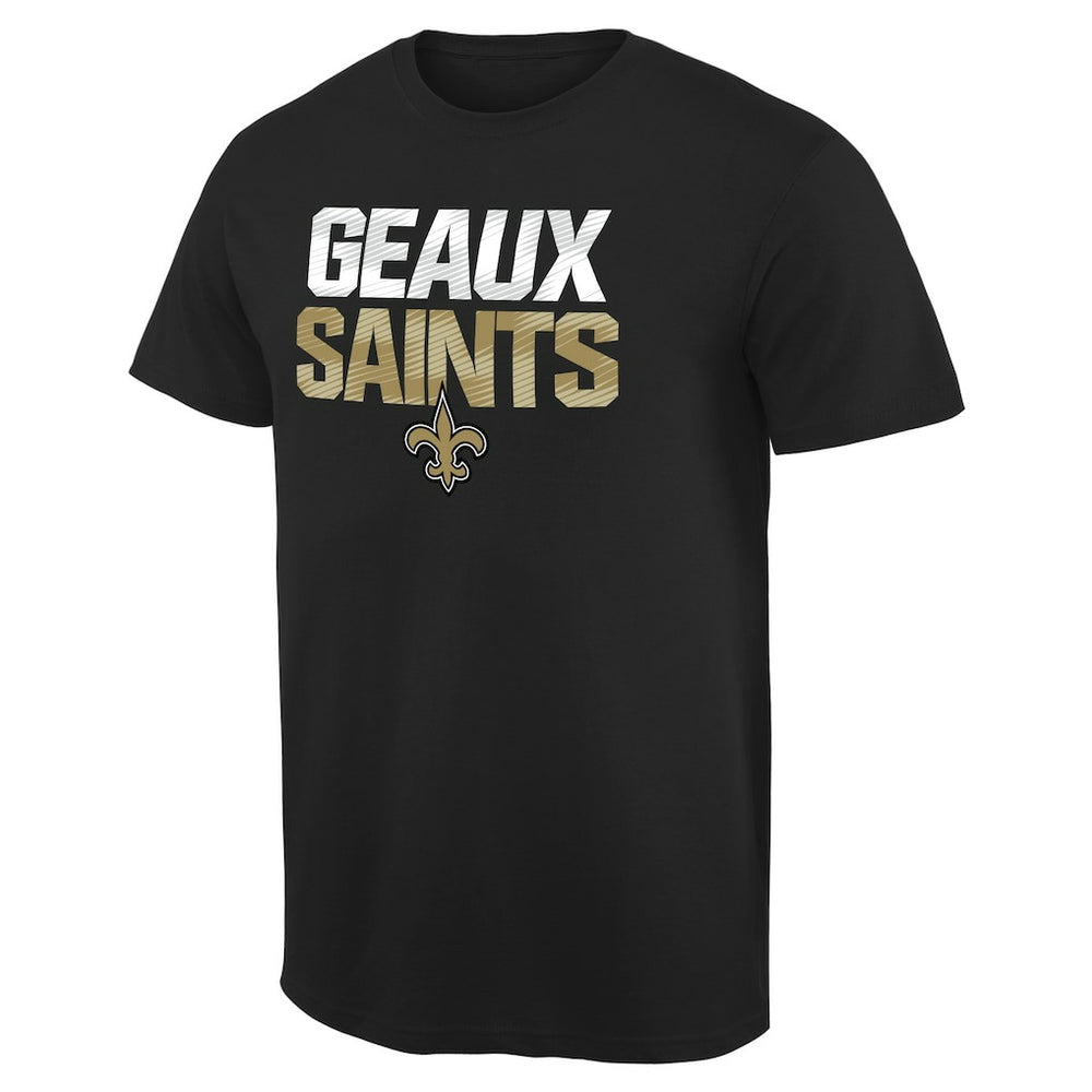 New Orleans Saints Mantra T-Shirt - Black cheap