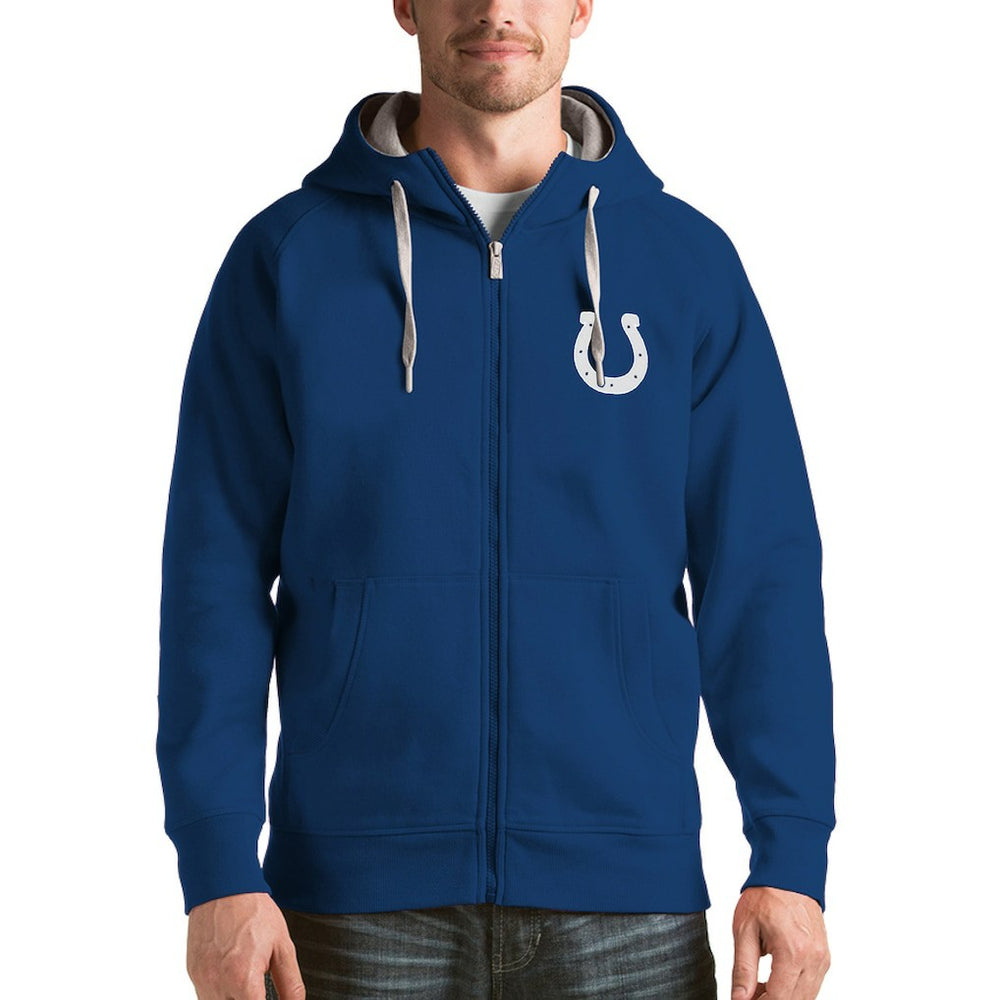 Indianapolis Colts Antigua Victory Full-Zip Hoodie - Royal sale