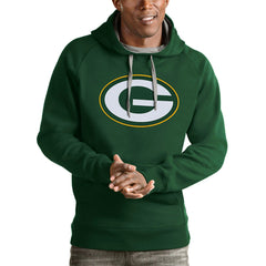 Green Bay Packers Antigua Victory Pullover Hoodie - Green discount
