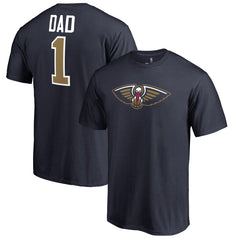 New Orleans Pelicans #1 Dad T-Shirt - Navy sale