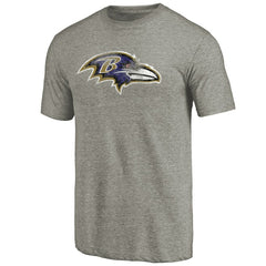 Baltimore Ravens Distressed Team T-Shirt - Ash discount