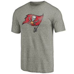 Tampa Bay Buccaneers Distressed Team T-Shirt - Ash on sale