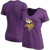 Minnesota Vikings Women's Primary Team Logo T-Shirt - Purple for sale