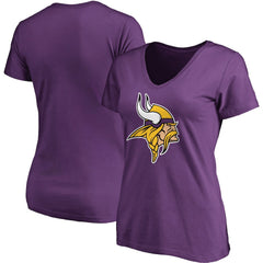Minnesota Vikings Women's Primary Team Logo T-Shirt - Purple for sale