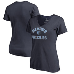 Memphis Grizzlies Women's Overtime V-Neck T-Shirt - Navy discount